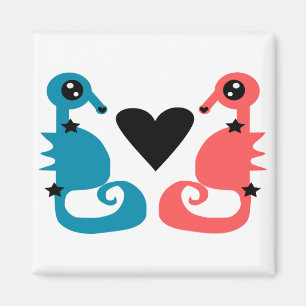 Aimant Sweet Seahorse amour