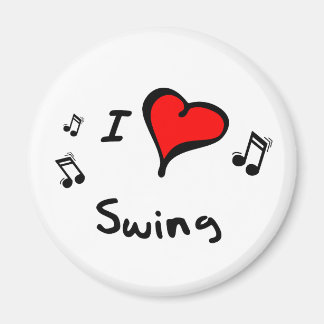 Aimant Swing I Heart-Love Cadeau