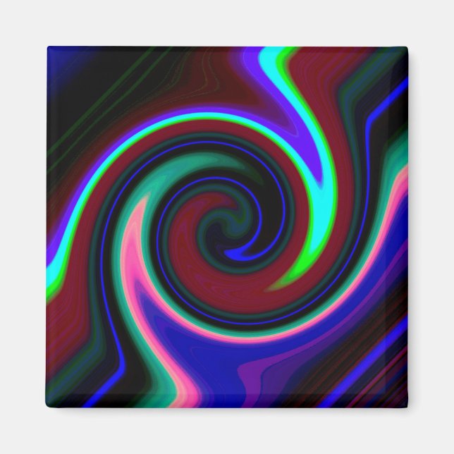 Aimant Swirl Retro Neon (Devant)