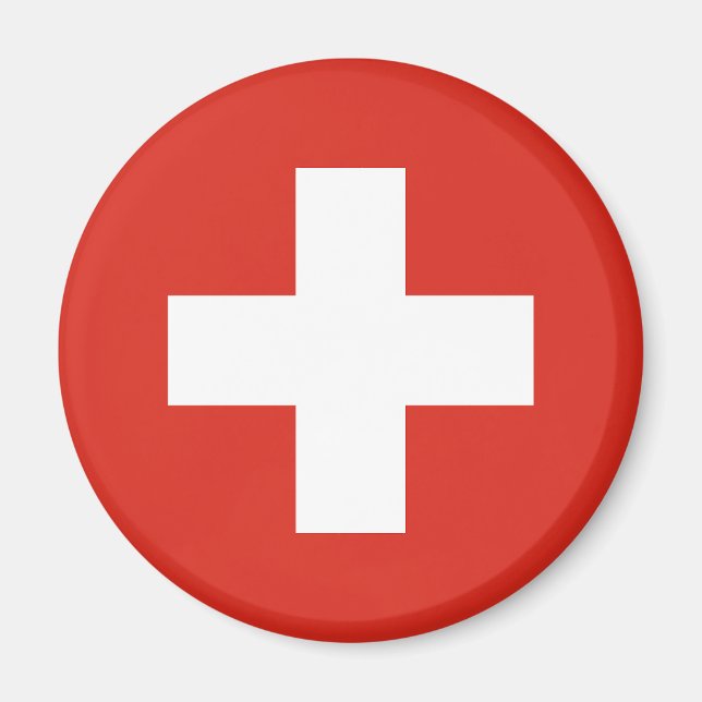 Aimant Switzerland Flag (Devant)