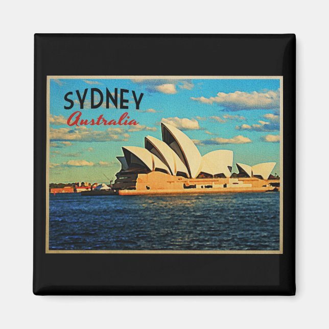 Aimant Sydney Australie (Devant)