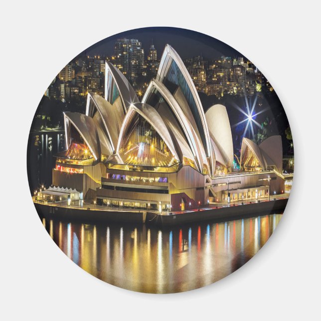 Aimant Sydney - OPÉRA HOUSE - vue (Devant)