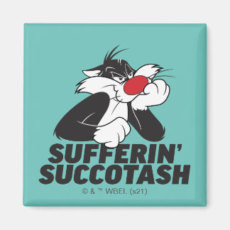 Aimant SYLVESTER™ « Souffrant de Succotash » Sulking