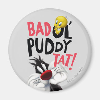 Aimant SYLVESTER™ & TWEETY™- Sale vieux chat!