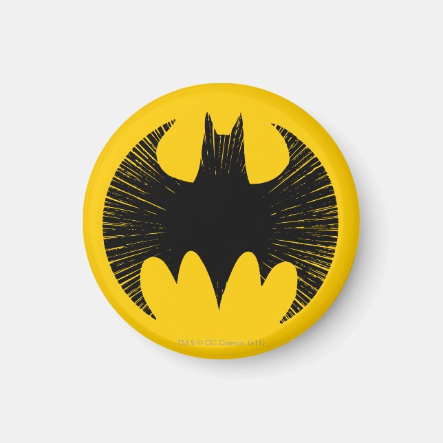 Aimant Symbole Batman | Logo Streak (Devant)