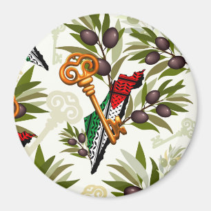 Aimant Symbole clé palestinien du droit au retour