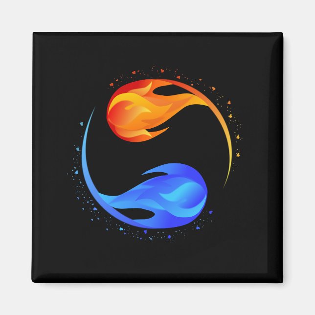 Aimant Symbole d'amour- (Devant)