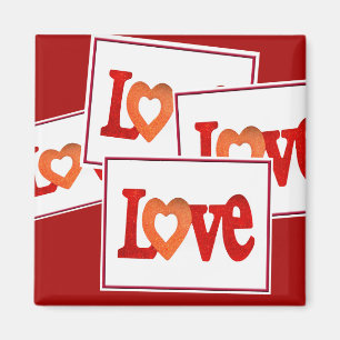 Aimant Symbole d'amour