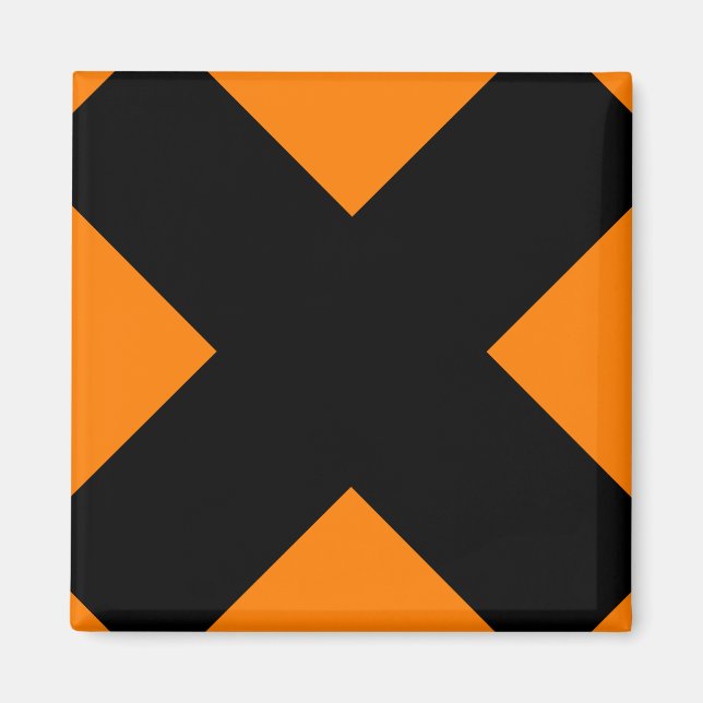 Aimant Symbole de danger (Devant)