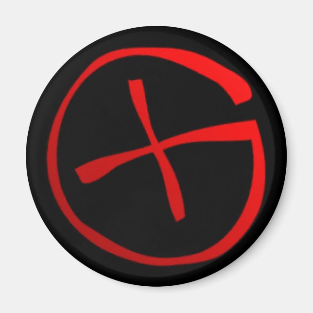 Aimant Symbole de Geocaching (Devant)