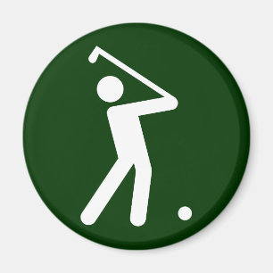 Aimant Symbole de Golf