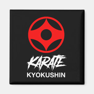 Aimant Symbole de karaté Kyokushin Entraînement au dojo K