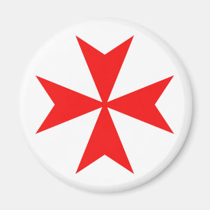 Aimant symbole de la croix-rouge