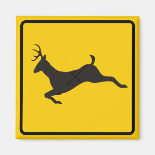 AIMANT SYMBOLE DE LA ROUTE DES CERFS