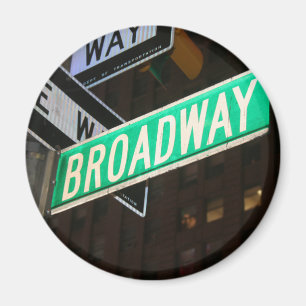 Aimant Symbole de la rue Broadway
