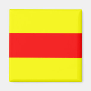 Aimant symbole de l'alphabet maritime