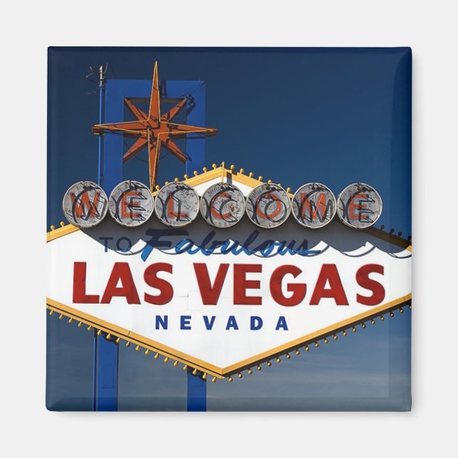Aimant SYMBOLE DE Las Vegas (Devant)