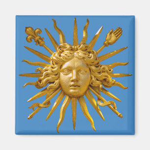 Aimant Symbole de Louis XIV le Roi Soleil
