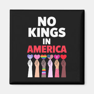 Aimant Symbole De Manifestation No Kings In America Depui