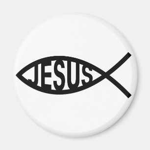 Aimant Symbole de poissons de Jésus