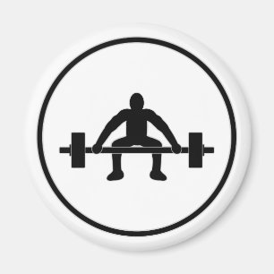 Aimant Symbole de soulèvement du poids