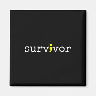 Aimant Symbole de soutien à la sensibilisation au suicide