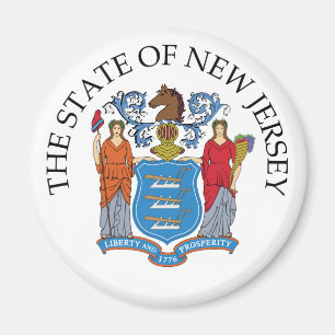 Aimant Symbole du New Jersey