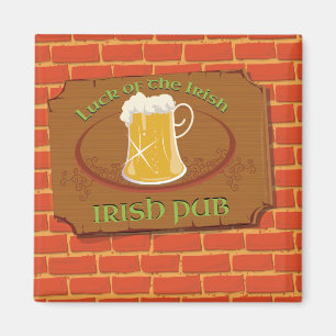 Aimant Symbole du pub irlandais