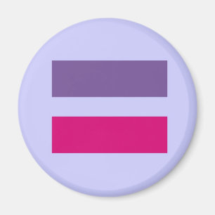 Aimant symbole égal mariage égalité bisexuel gay