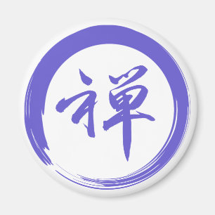 Aimant Symbole Enso avec symbole Zen