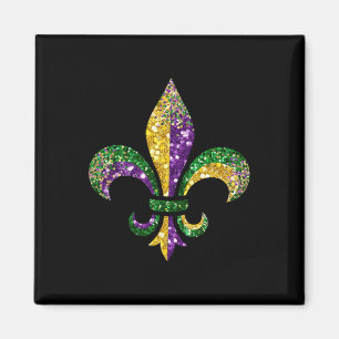 Aimant Symbole Fleur De Lis Mardi Gras Louisiane Nouvelle