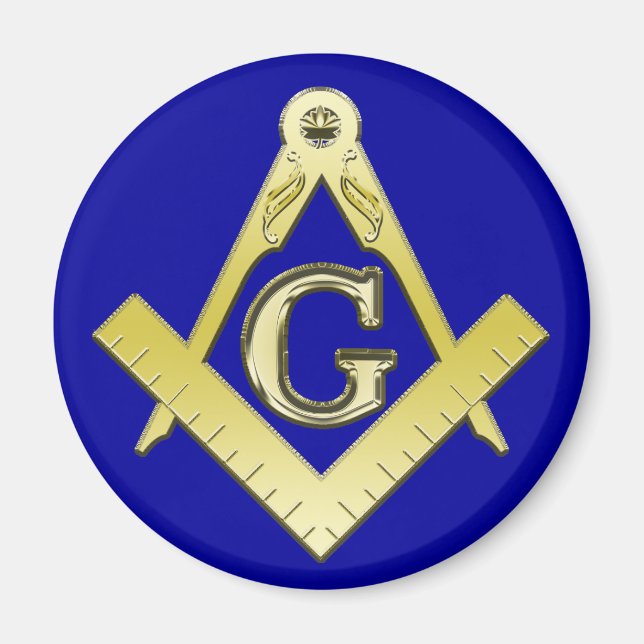 Aimant Symbole franc-maçonnerie (Devant)