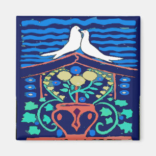 Aimant SYMBOLE Hex Inséparable Pennsylvania Dutch