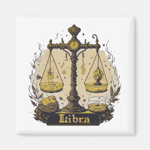 Aimant Symbole Horoscope Libra