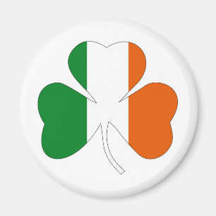 Aimant symbole irlandais Irlande de trèfle de drapeau de