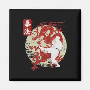 Aimant Symbole Kenpo Karate Dragon