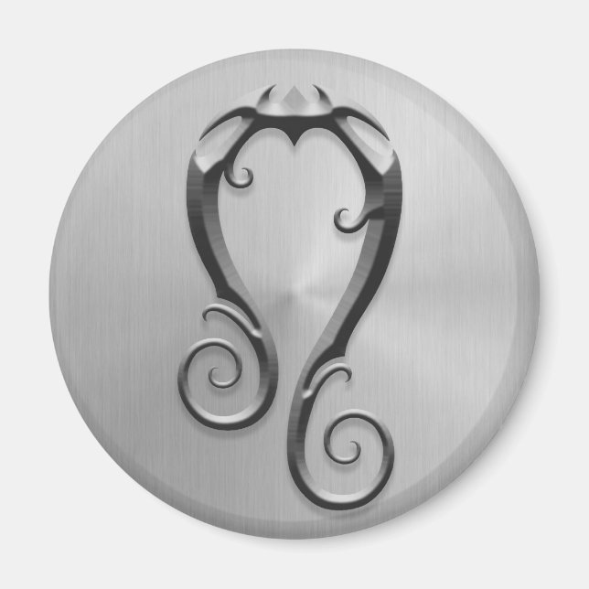 AIMANT SYMBOLE LAIS ACIER INOX (Devant)