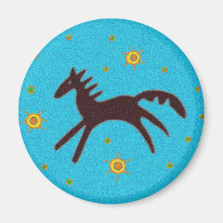 Aimant Symbole Pysanka : Cheval