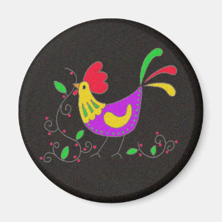 Aimant Symbole Pysanka : Coq
