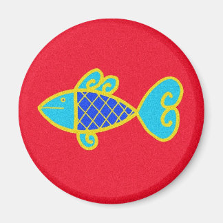Aimant Symbole Pysanka : Poisson