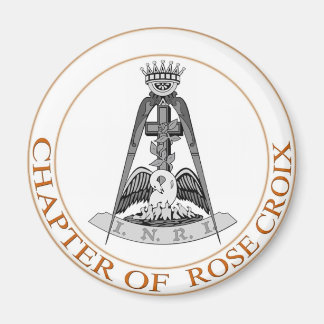 Aimant SYMBOLE rose Croix