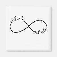 SYMBOLE SYMBOLE T-shirt Yogi Inhale Exhale Infinit