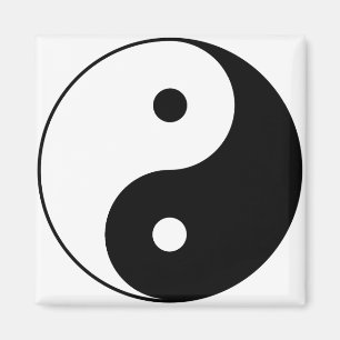 AIMANT SYMBOLE YIN ET YANG