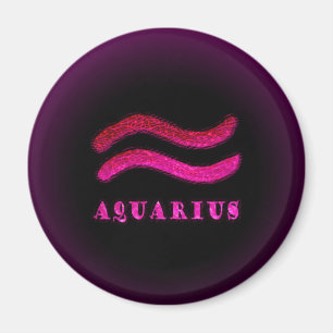 Aimant SYMBOLE Zodiaque Aquarius