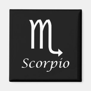 Aimant SYMBOLE Zodiaque 'Scorpio'