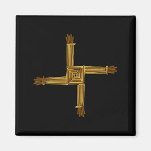 Aimant Symboles celtiques Croix de Brigid Nœud celtique S
