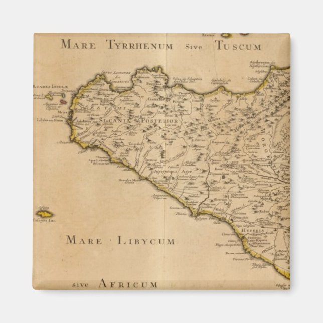 Aimant Syracuse et Italie (Devant)