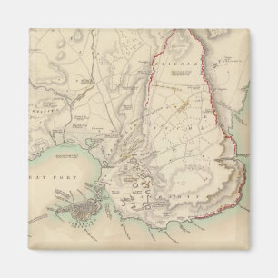 Aimant Syracuse et vestiges de ses cinq villes