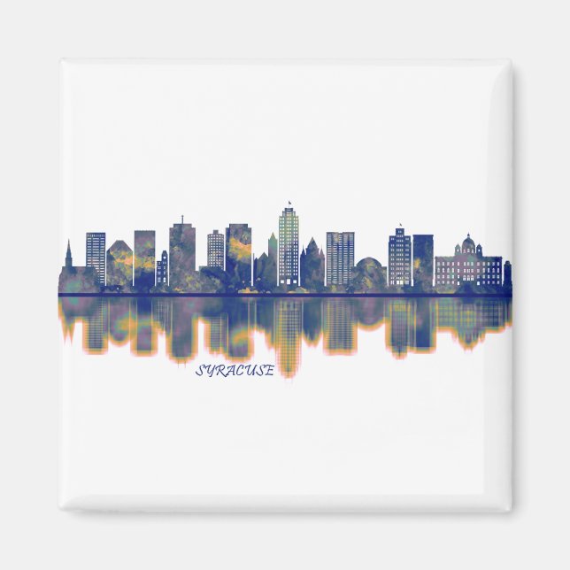 Aimant Syracuse Skyline (Devant)