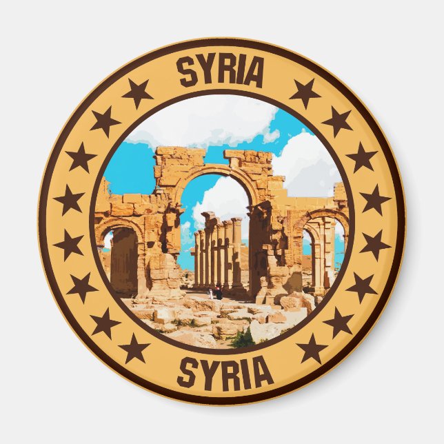 Aimant Syrie (Devant)